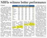 NBFIs witness better performance , The Financial Express 26 , June 2016 